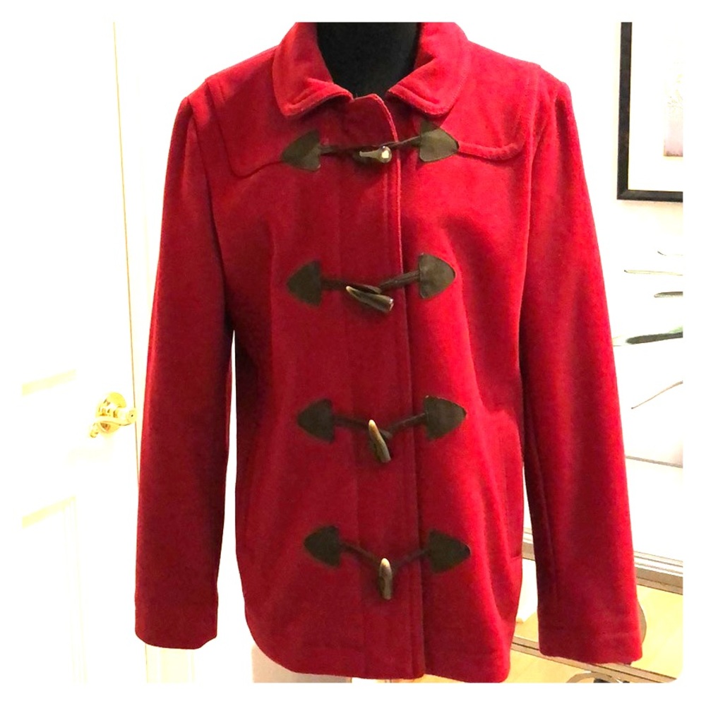 Red Peacoat